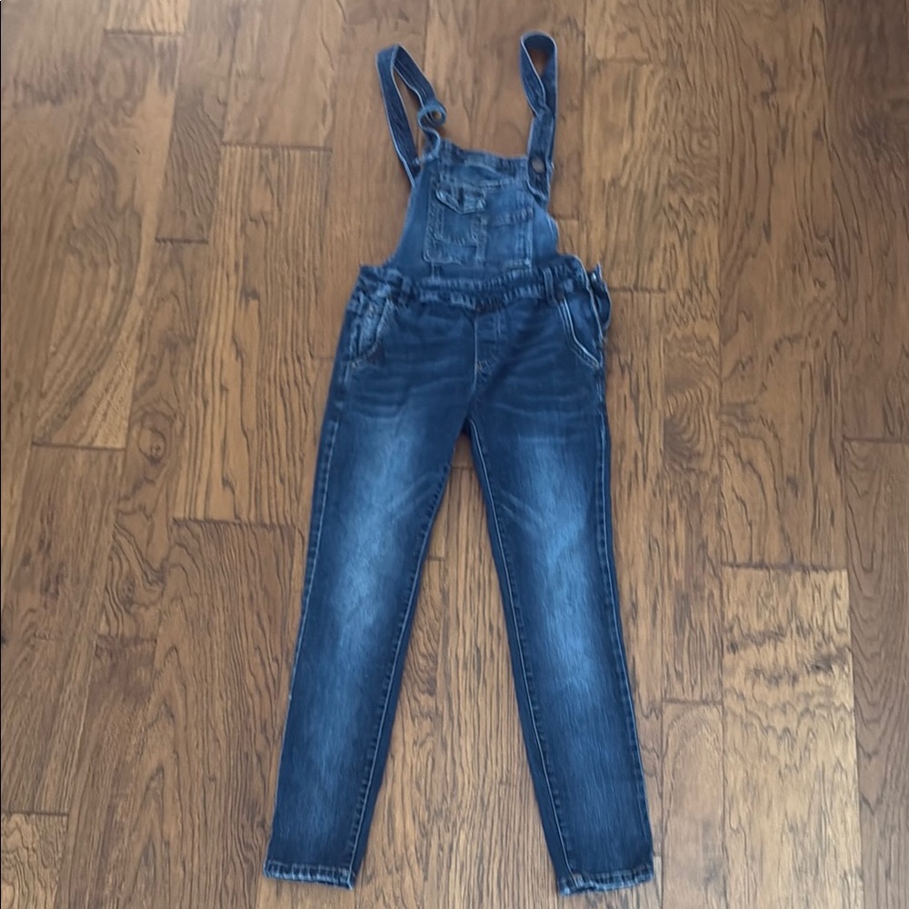 Women's Free People Blue Denim Overalls